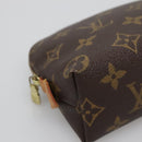 LOUIS VUITTON Monogram Pochette Cosmetic PM Pouch M43998 LV Auth 130720-14