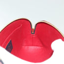 LOUIS VUITTON Monogram Empreinte Pochette Cosmetic PM Navy M69413 LV Auth 130721-17