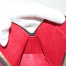 LOUIS VUITTON Monogram Empreinte Pochette Cosmetic PM Navy M69413 LV Auth 130721-11