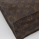 LOUIS VUITTON Monogram Sac Plat Hand Bag M51140 LV Auth 130731-16
