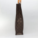 LOUIS VUITTON Monogram Sac Plat Hand Bag M51140 LV Auth 130731-3