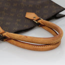 LOUIS VUITTON Monogram Sac Plat Hand Bag M51140 LV Auth 130731-7