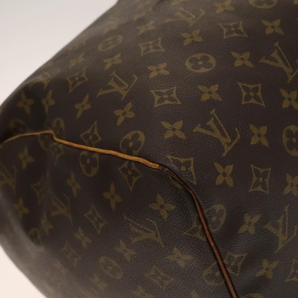 LOUIS VUITTON Monogram Keepall 55 Boston Bag M41424 LV Auth 130741