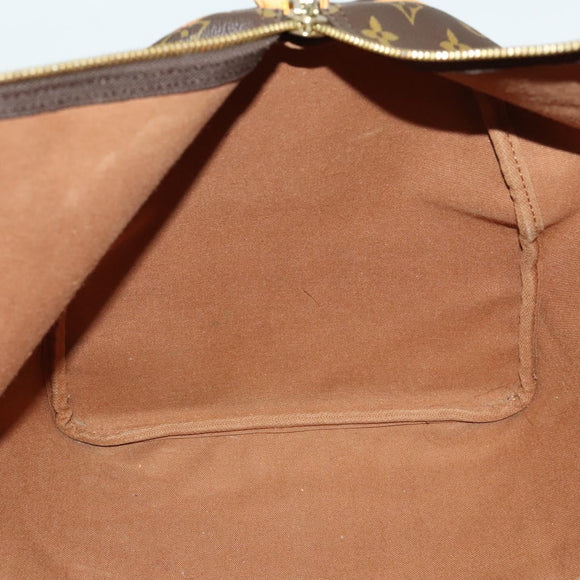 LOUIS VUITTON Monogram Keepall 55 Boston Bag M41424 LV Auth 130741