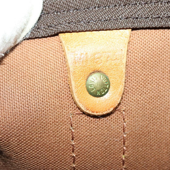 LOUIS VUITTON Monogram Keepall 55 Boston Bag M41424 LV Auth 130741