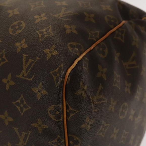 LOUIS VUITTON Monogram Keepall 55 Boston Bag M41424 LV Auth 130742