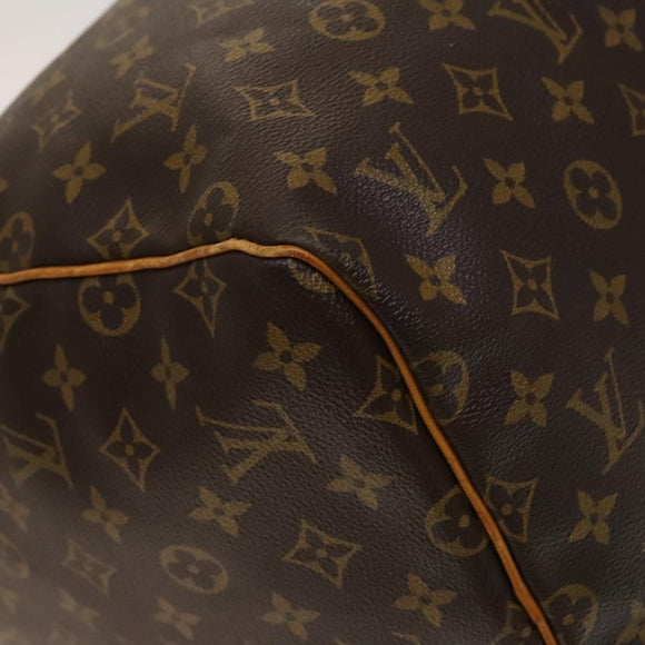 LOUIS VUITTON Monogram Keepall 55 Boston Bag M41424 LV Auth 130742