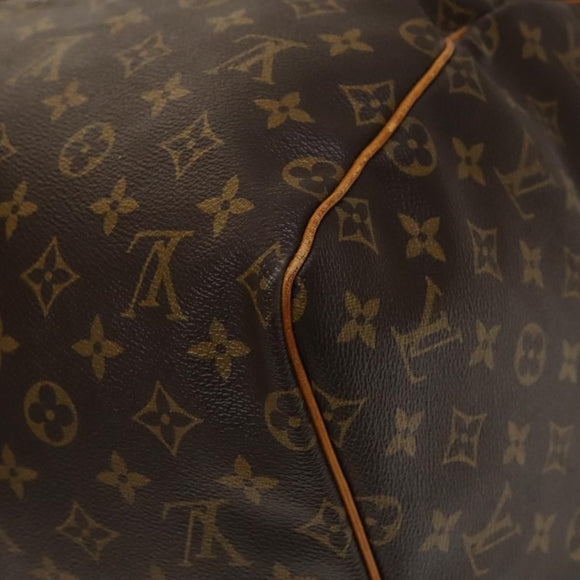 LOUIS VUITTON Monogram Keepall 55 Boston Bag M41424 LV Auth 130742