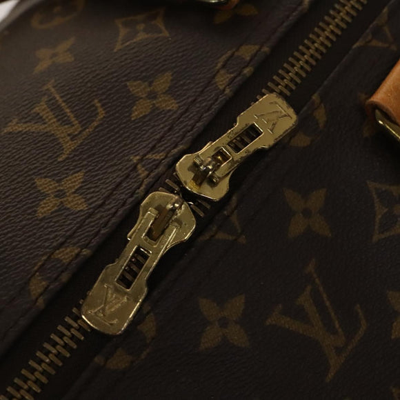 LOUIS VUITTON Monogram Keepall 55 Boston Bag M41424 LV Auth 130742