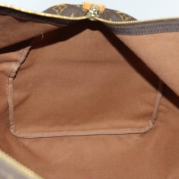 LOUIS VUITTON Monogram Keepall 55 Boston Bag M41424 LV Auth 130742