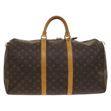 LOUIS VUITTON Monogram Keepall 50 Boston Bag M41426 LV Auth 130744 - 0