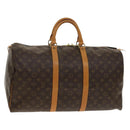 LOUIS VUITTON Monogram Keepall 50 Boston Bag M41426 LV Auth 130745-1