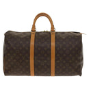 LOUIS VUITTON Monogram Keepall 50 Boston Bag M41426 LV Auth 130745-13