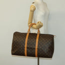 LOUIS VUITTON Monogram Keepall 50 Boston Bag M41426 LV Auth 130745-21