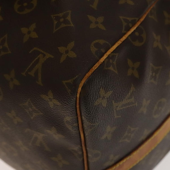 LOUIS VUITTON Monogram Keepall Bandouliere 55 Boston Bag M41414 LV Auth 130746