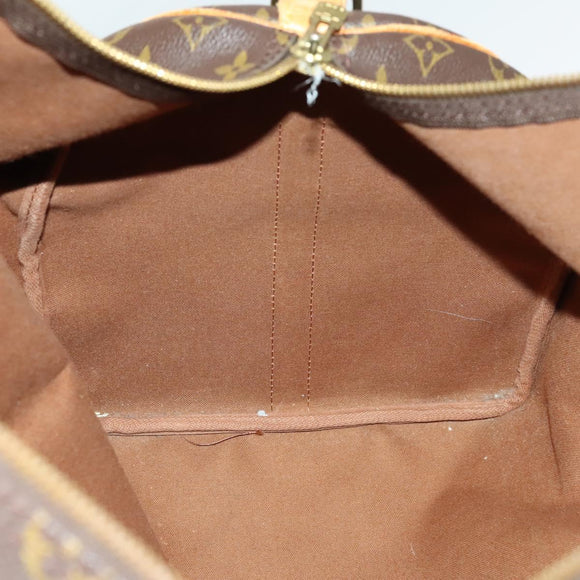 LOUIS VUITTON Monogram Keepall Bandouliere 55 Boston Bag M41414 LV Auth 130746