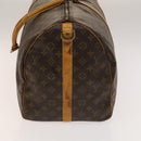 LOUIS VUITTON Monogram Keepall Bandouliere 55 Boston Bag M41414 LV Auth 130746-3
