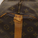 LOUIS VUITTON Monogram Keepall Bandouliere 55 Boston Bag M41414 LV Auth 130746-5