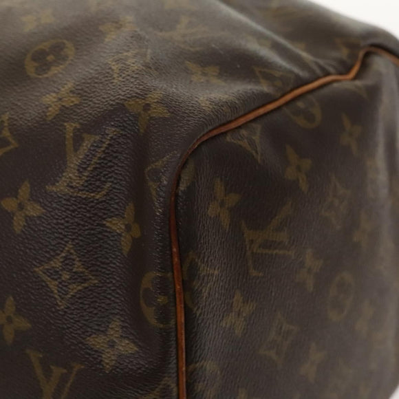 LOUIS VUITTON Monogram Keepall 55 Boston Bag M41424 LV Auth 130747