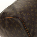 LOUIS VUITTON Monogram Keepall 55 Boston Bag M41424 LV Auth 130747-15
