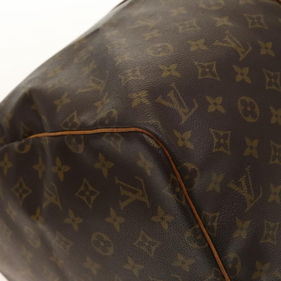 LOUIS VUITTON Monogram Keepall 55 Boston Bag M41424 LV Auth 130747