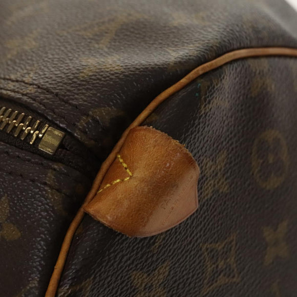 LOUIS VUITTON Monogram Keepall 55 Boston Bag M41424 LV Auth 130747