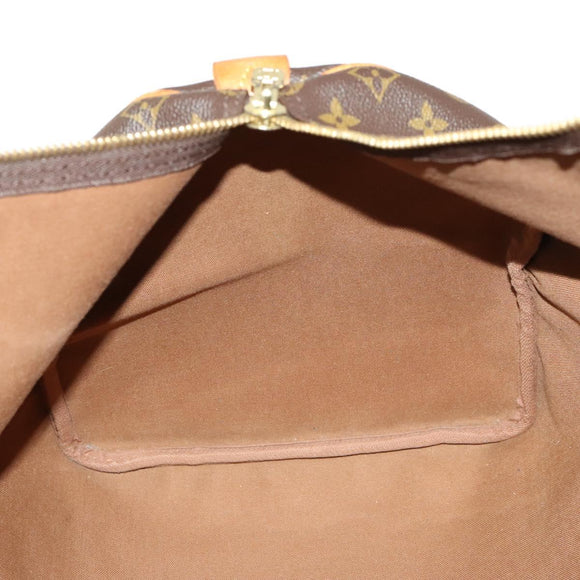 LOUIS VUITTON Monogram Keepall 55 Boston Bag M41424 LV Auth 130747