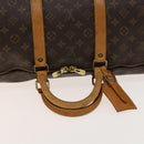 LOUIS VUITTON Monogram Keepall 55 Boston Bag M41424 LV Auth 130747-7