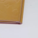 LOUIS VUITTON Monogram Vernis Walker Wallet Marshmallow Pink M91035 Auth 130750-15