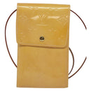 LOUIS VUITTON Monogram Vernis Walker Wallet Marshmallow Pink M91035 Auth 130750-13