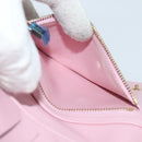 LOUIS VUITTON Monogram Vernis Walker Wallet Marshmallow Pink M91035 Auth 130750-11