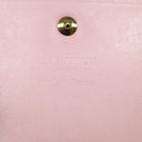 LOUIS VUITTON Monogram Vernis Walker Wallet Marshmallow Pink M91035 Auth 130750-22