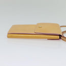 LOUIS VUITTON Monogram Vernis Walker Wallet Marshmallow Pink M91035 Auth 130750-4