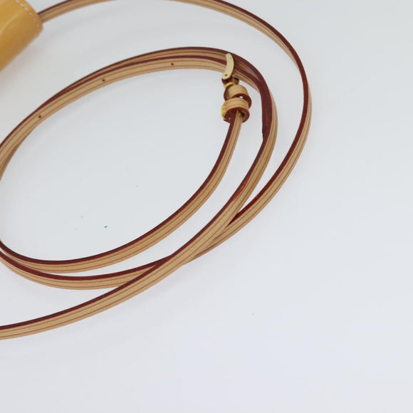 LOUIS VUITTON Monogram Vernis Walker Wallet Marshmallow Pink M91035 Auth 130750