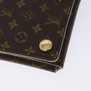 LOUIS VUITTON Monogram Jewelry case Jewelry Box LV Auth 130751V-12