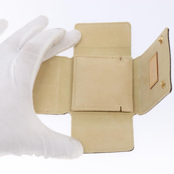 LOUIS VUITTON Monogram Jewelry case Jewelry Box LV Auth 130751V