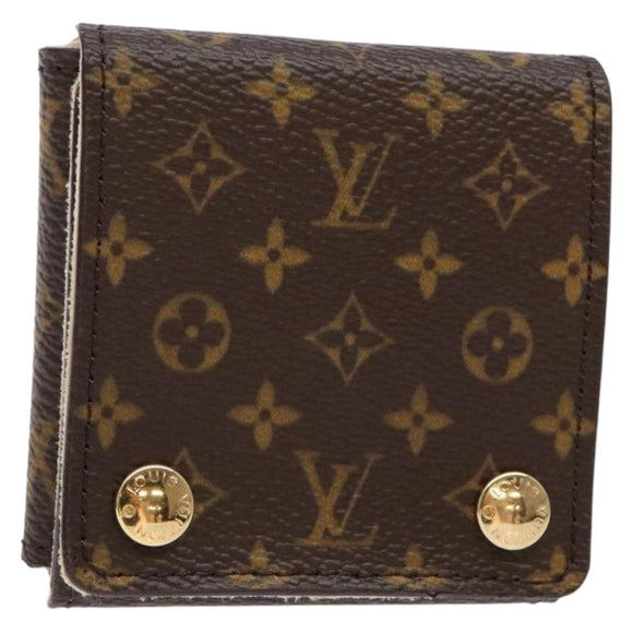 LOUIS VUITTON Monogram Jewelry case Jewelry Box LV Auth 130752V