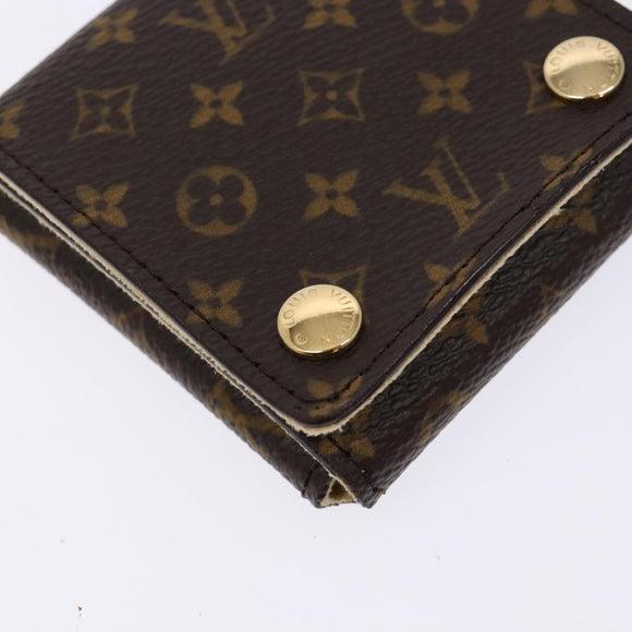 LOUIS VUITTON Monogram Jewelry case Jewelry Box LV Auth 130752V