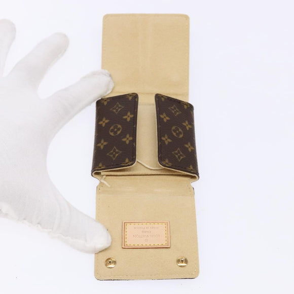 LOUIS VUITTON Monogram Jewelry case Jewelry Box LV Auth 130752V