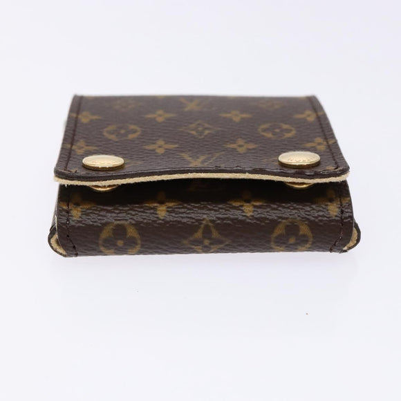 LOUIS VUITTON Monogram Jewelry case Jewelry Box LV Auth 130752V