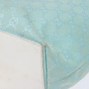 GUCCI GG Canvas Tote Bag Turquoise Blue gold 002 1098 Auth 130756-15