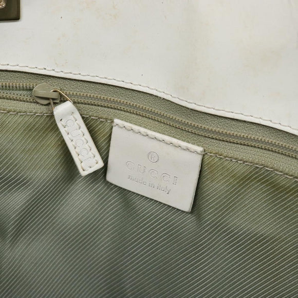 GUCCI GG Canvas Tote Bag Turquoise Blue gold 002 1098 Auth 130756