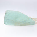 GUCCI GG Canvas Tote Bag Turquoise Blue gold 002 1098 Auth 130756-3
