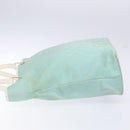 GUCCI GG Canvas Tote Bag Turquoise Blue gold 002 1098 Auth 130756-4