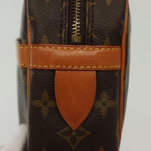 LOUIS VUITTON Monogram Compiegne 28 Clutch Bag M51845 LV Auth 130764