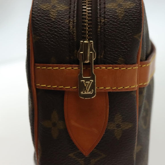 LOUIS VUITTON Monogram Compiegne 28 Clutch Bag M51845 LV Auth 130764