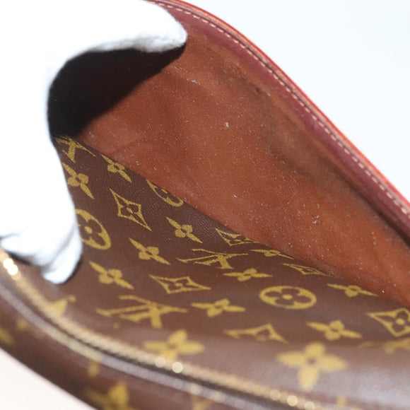 LOUIS VUITTON Monogram Compiegne 28 Clutch Bag M51845 LV Auth 130764