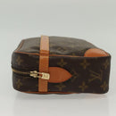 LOUIS VUITTON Monogram Compiegne 28 Clutch Bag M51845 LV Auth 130764-4