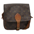 LOUIS VUITTON Monogram Cartouchiere MM Shoulder Bag M51253 LV Auth 130771-1