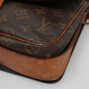 LOUIS VUITTON Monogram Cartouchiere MM Shoulder Bag M51253 LV Auth 130771-15